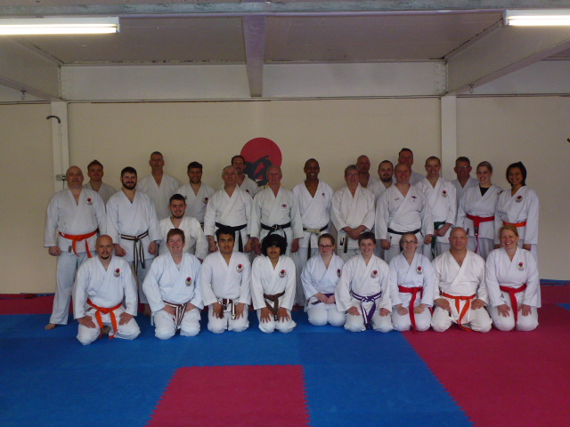 Sensei Gidleys pressure points course @ Shug You Karate Do, Halifax